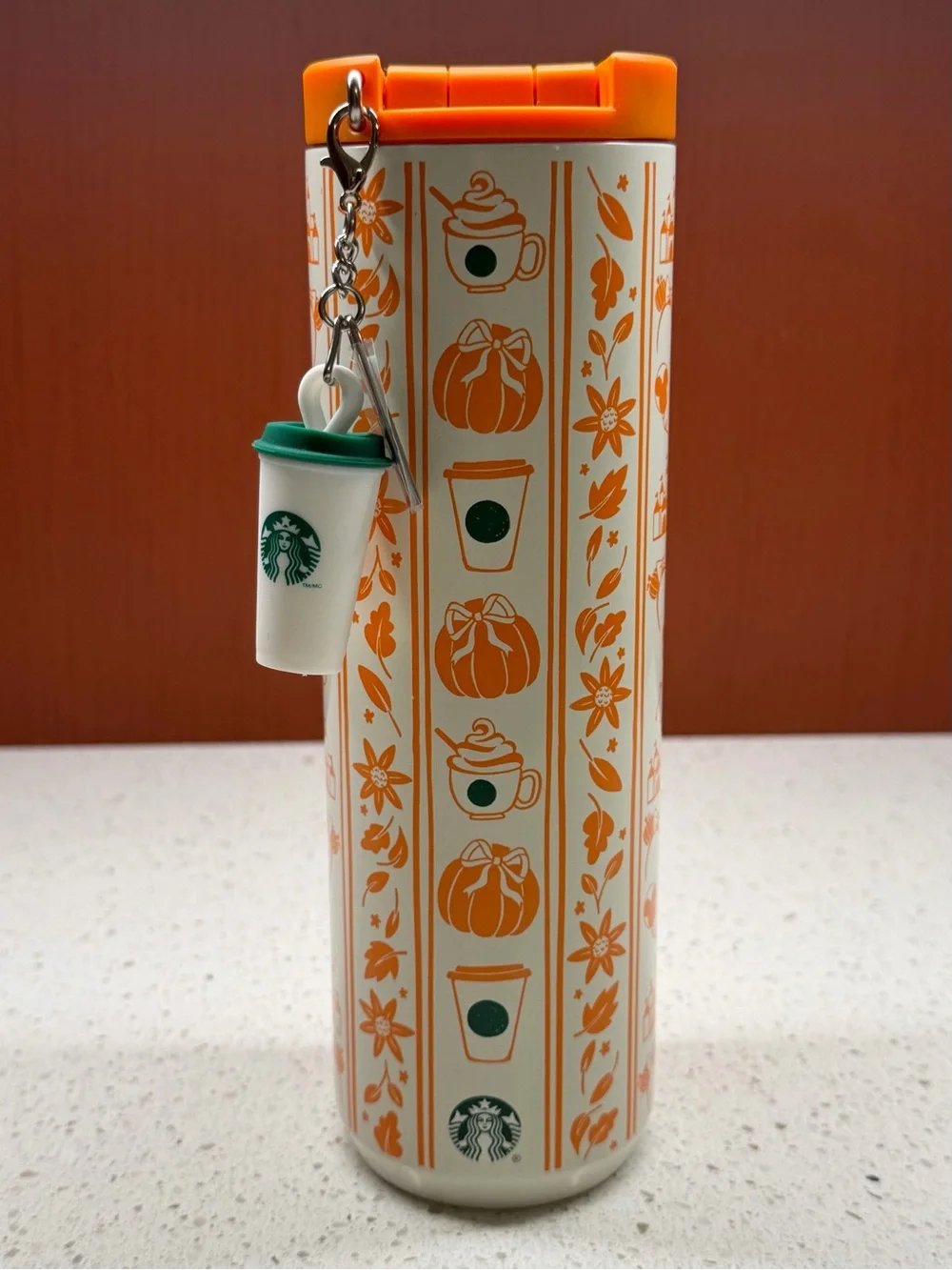 NEW 2026 DISNEY WORLD STARBUCKS PUMPKIN SPICE FALL COLLECTION 16oz TUMBLER